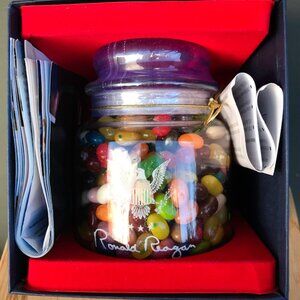 Ronald Reagan Official Jelly Bean Box Set - Sealed Jar - US Presidential Seal